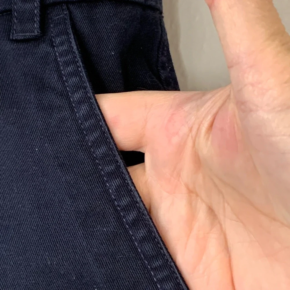 J. Crew navy cotton‎ Chino 4